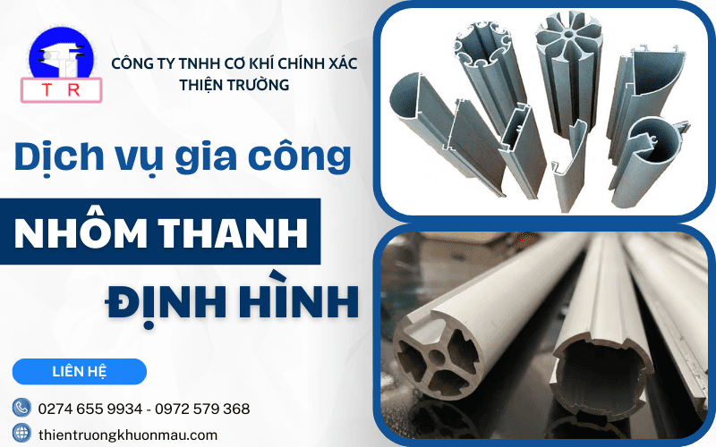 Gia công nhôm thanh định hình
