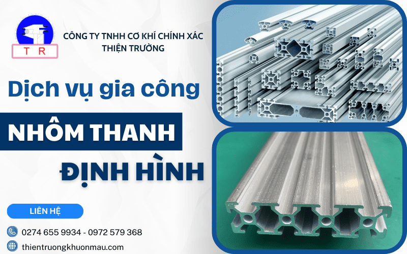 Gia công nhôm thanh định hình